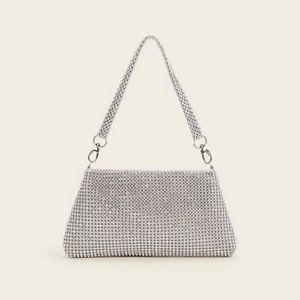 Sparkling silver bag